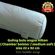 guling hotel hilton ( garansi bulu angsa asli ) uk 22x92cm