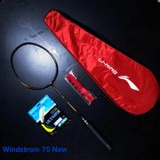 RAKET BADMINTON LINING WINDSTROM 72 Tension 30 LBS ( free tas dan grip)