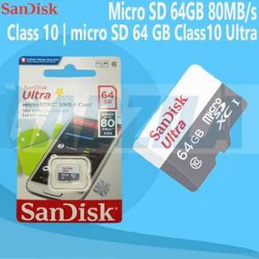 sandisk micro sd class10 64GB