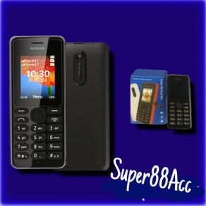 Handphone Nokia 108 New Fullset termurah hitam