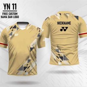 Jersey badminton baju bulu tangkis kaos bulutangkis