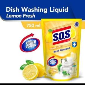 Sos diswashing liquid 750ml (cairan pencuci piring)
