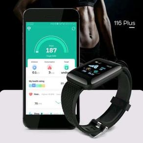 SKMEI Smartwatch Sport Tracker Bluetooth Heart Rate - 116 PLUS