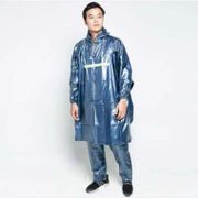 Baru Jas hujan ponco tangan celana tiger head poncho celana kode 68214 - Biru Tua Diskon
