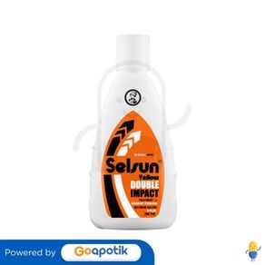 Selsun Yellow Double Impact Shampoo 100 Ml