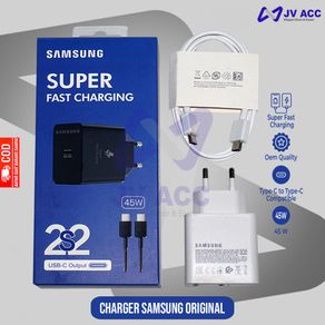 ORI99 CHARGER CASAN SAMSUNG SUPER FAST CHARGING TYPE C S22 45W