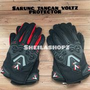 sarung tangan voltz vt03 scoyco protector / gloves sepeda motor - merah xl