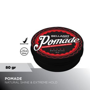 Bellagio Pomade - Natural Shine & Extreme Hold [Black]