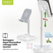 robot stent holder rt-us04 hp / tablet - stander dudukan aluminium - holder rt-us04