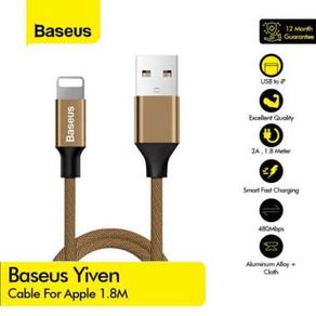 BASEUS KABEL DATA USB TO IPHONE LIGHTNING CHARGING CABLE YIVEN 2A