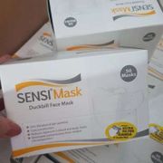 SENSI MASKER DUCKBILL Dewasa isi 50 pcs Embossed