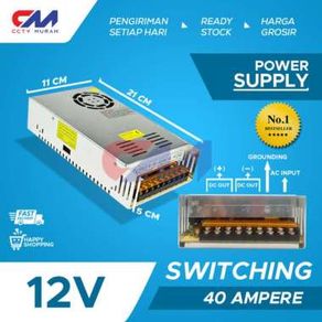 POWER SUPPLY 12V/40A SWITCHING