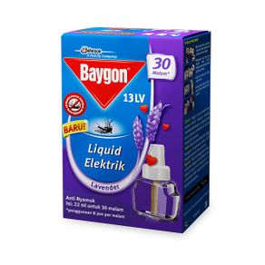 BAYGON LAVENDER LIQUID ELECTRIC REFILL 30 MALAM