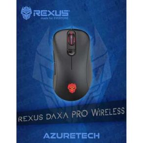 Rexus Daxa - Wireless Gaming Mouse - Hitam