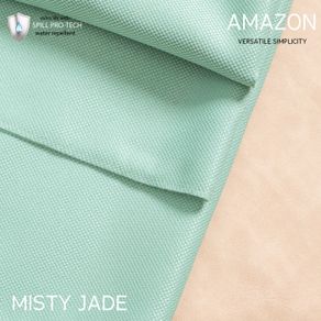 amazon kain kursi sofa minimalist water repellent - misty jade