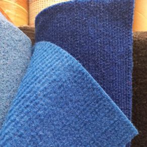 [martha karpet] capadoc karpet wool 10 cm x 200 cm - blue