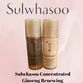 sulwhasoo concentrated ginseng renewing emulsion 4ml - water emulsion