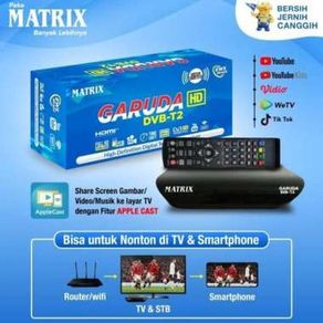 Limited New - Set Top Box Dvb2Ip Tv Digital Matrix Merah Terbaru