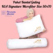 Paket Kea Signature Bantal & Guling Microfiber / Bulu Angsa Sintetis