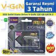 V-GEN SSD Solid State Drive 128GB 128 GB SATA 3 SSD SATA III VGEN Black