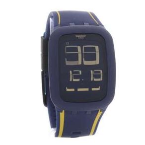 Swatch Digital Jam Tangan Karet SURN106 Iswatch wee Hours Original