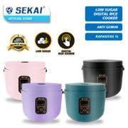 SEKAI Rice Cooker Digital Low Sugar Low Carbo / Penanak Nasi Magic Com 3 in 1 Anti Gemuk / CMW 720 LS