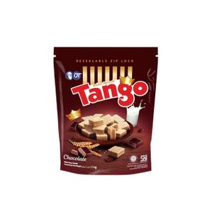 tango wafer - 115 gr - pouch - resealable zip lock - coklat