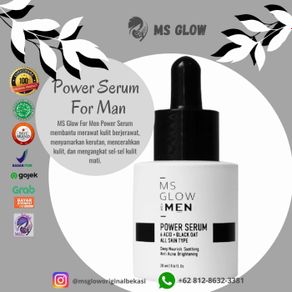 ms glow power serum for men original