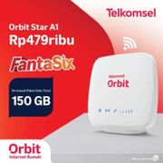 Telkomsel Orbit Star A1 Fantasix Advan Modem Home Router 4G Wifi Resmi