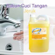 sabaklin handsoap / sabun cuci tangan 5 liter - jeruk