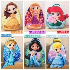 ovalegg bag 3D princess series - tas anak