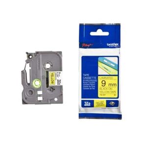 Brother Label Tape TZE-621 9MM Black On Yellow