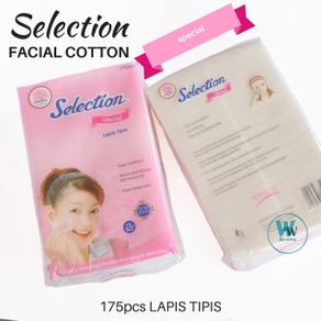 SELECTION Facial Cotton Special / Kapas Lapis Tipis 175pcs