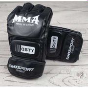 TaffSPORT Sarung Tangan Tinju MMA Boxing Leather Glove - FE-BO0027 Hitam
