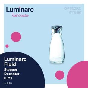 Luminarc Fluid - Stopper Decanter 0.75L - 1 Pcs