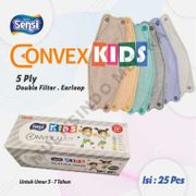 Masker Sensi Convex Kids 5PLY / KF94 Anak / Masker Anak Medis Surgical