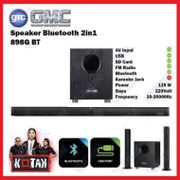 BEST PROMO GMC 898G BT Speaker Multimedia 2IN1 Sound Bar & 2.1 New Produk