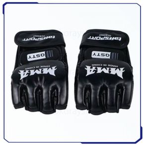 taffsport sarung tangan tinju mma boxing leather glove - fe-bo0027