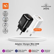 Mcdodo Adaptor Charger Mini 20W iPhone 12 / 13 Pro Max USB-C PD Fast Charging