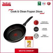 Tefal Cook & Clean Frypan 26cm - Panci Wajan Penggorengan