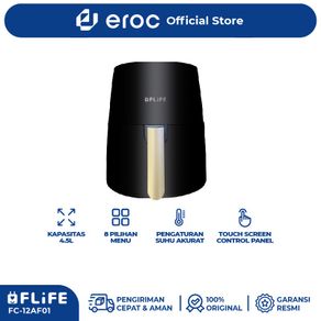 FLIFE Air fryer 4.5 Liter - Mesin penggoreng tanpa minyak - Model FC-12AF01