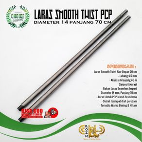 laras smooth twist od 14 - 70cm bahan seamles import terbaik