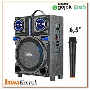 GMC 897Q Speaker Portable/Ampli Meeting BLUETOOTH - 6,5 inch