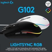 Logitech G102, G-102, G 102 Lightsync Gaming Mouse