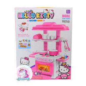 Mainan Anak Masak-Masakan Kitchen Set Hello Kitty