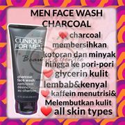 promo clinique for men charcoal face wash 200ml - 200ml
