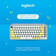 Logitech POP Keys Wireless Mechanical Keyboard DayDream