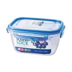 LOCK LOCK LEP532 Soundlock Rectangular Container 850ml