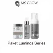 ms glow paket whitening paket acne paket ultimate paket luminous - paket luminous