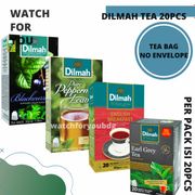 teh dilmah tea bags peppermint leaves | earl grey l english breakfast - blackcurrant